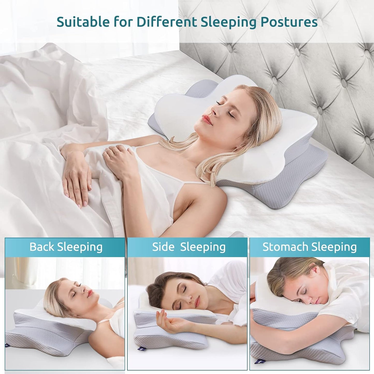 Instant Relief 2-in-1 Memory Foam Neck Pillow
