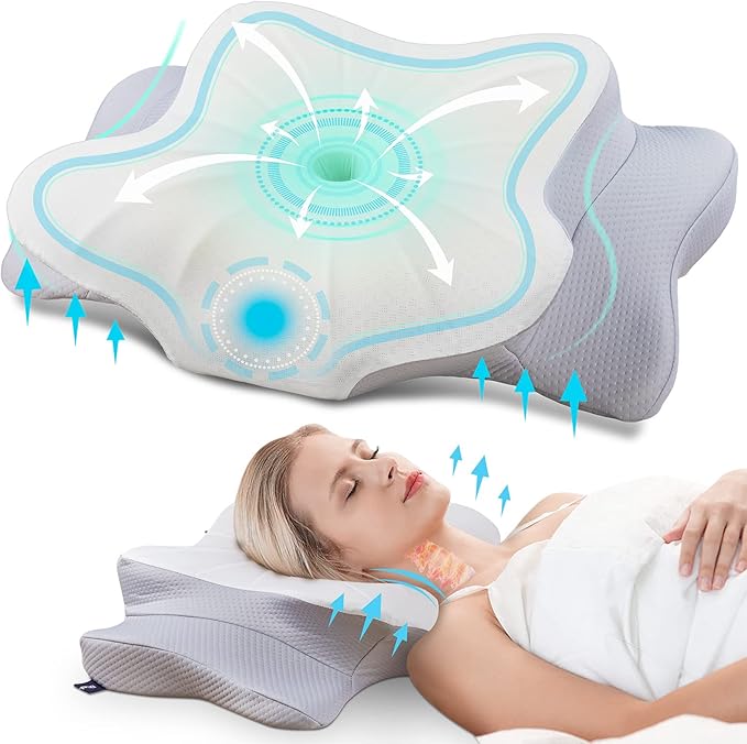 Instant Relief 2-in-1 Memory Foam Neck Pillow
